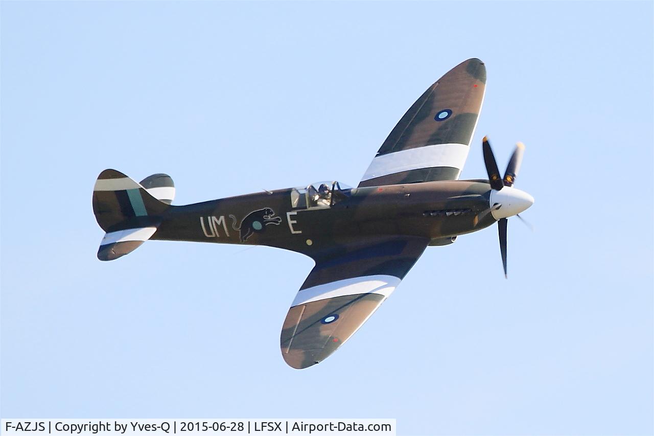 F-AZJS, 1944 Supermarine 389 Spitfire PR.XIX C/N 6S/585110, Supermarine 389 Spitfire PR.XIX, On display, Luxeuil-St Sauveur Air Base 116 (LFSX)