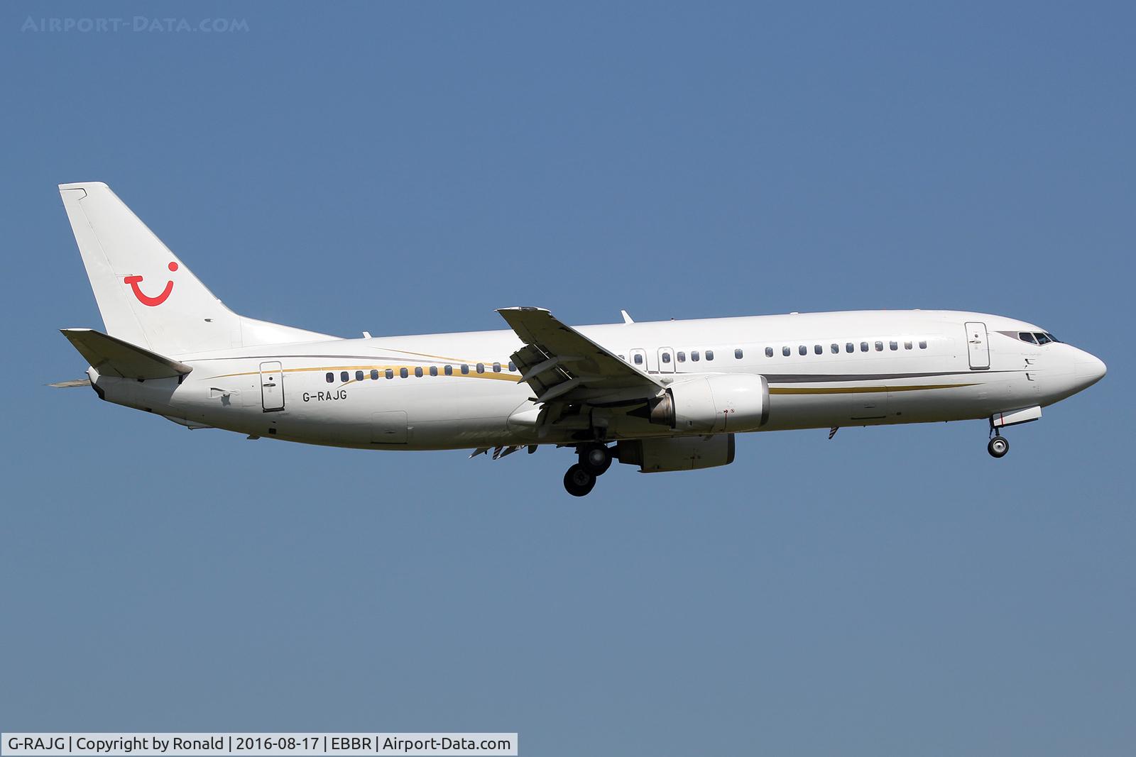 G-RAJG, 1992 Boeing 737-476 C/N 24439, at bru