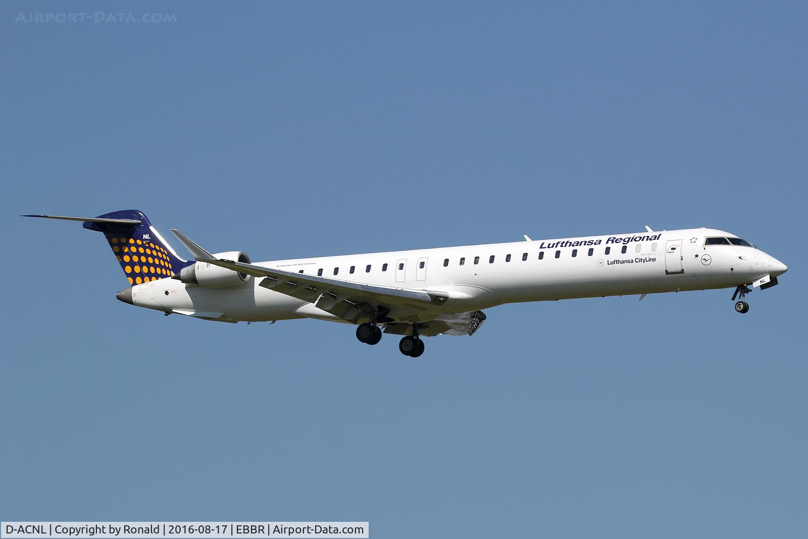 D-ACNL, 2010 Bombardier CRJ-900 NG (CL-600-2D24) C/N 15252, at bru