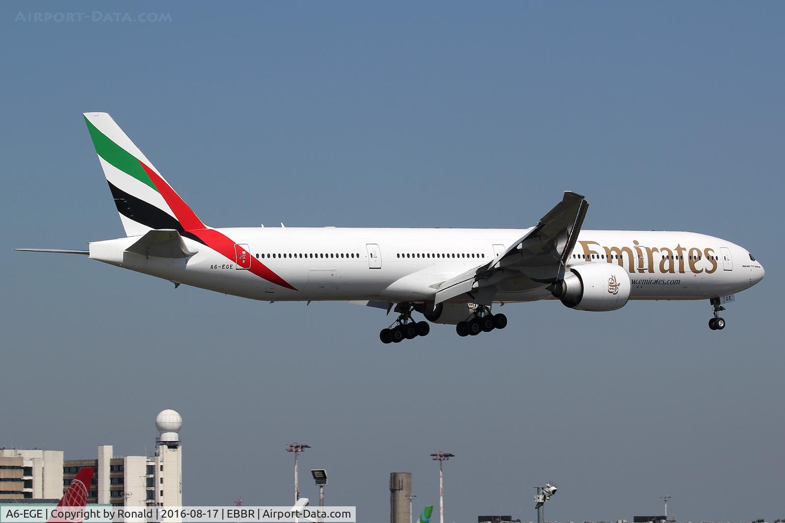A6-EGE, 2011 Boeing 777-31H/ER C/N 35597, at bru