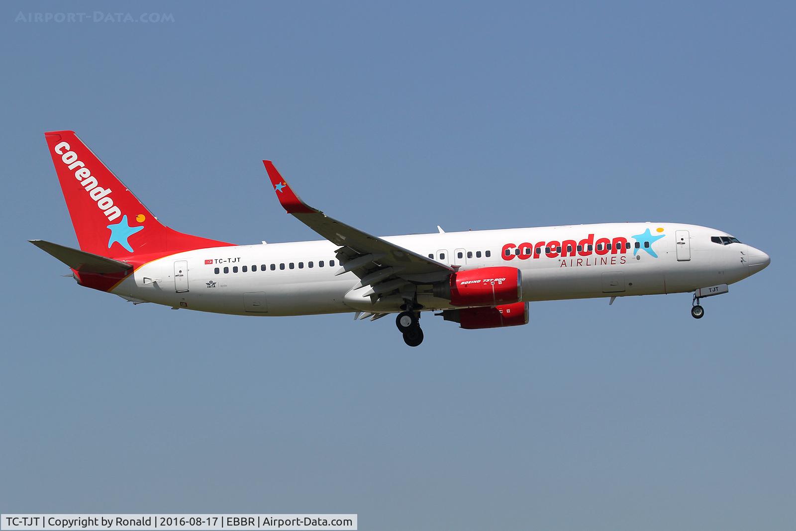 TC-TJT, 2008 Boeing 737-8HC C/N 36529, at bru