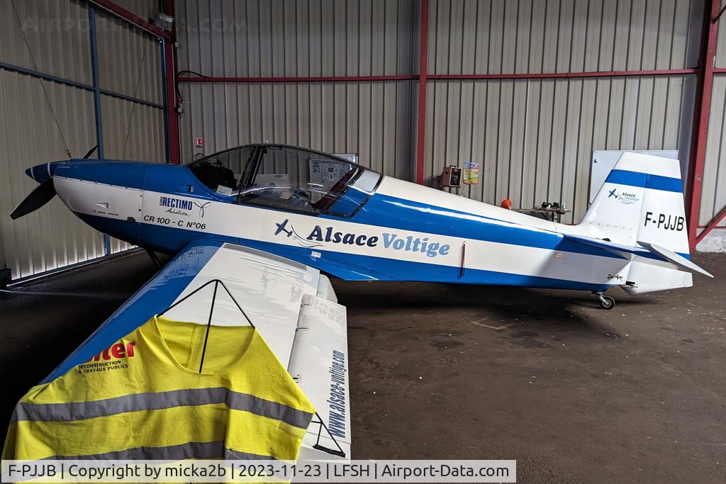 F-PJJB, Dyn'Aero CR-100 C/N 06, Parked
