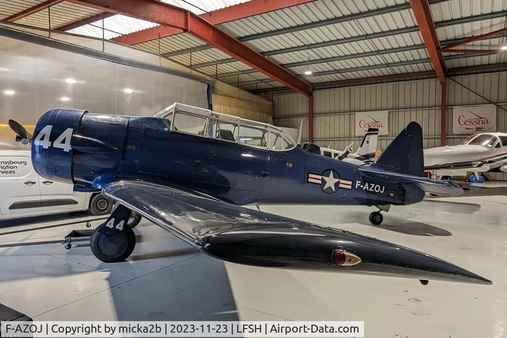 F-AZOJ, 1951 Canadian Car & Foundry Harvard Mk.IVM C/N CCF4-384, Parked