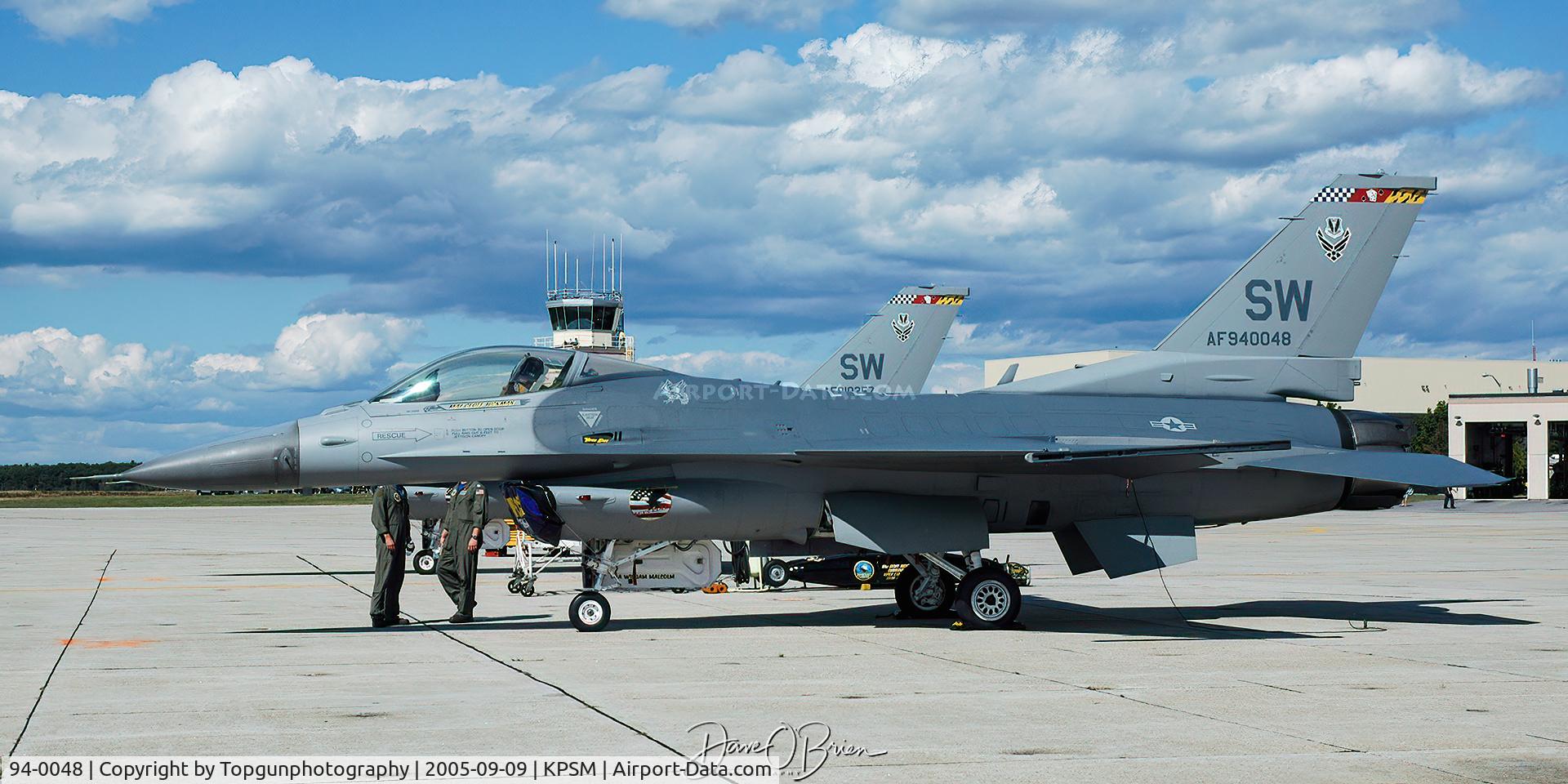 94-0048, 1994 Lockheed F-16C Fighting Falcon C/N CC-200, East Coast Demo Viper team