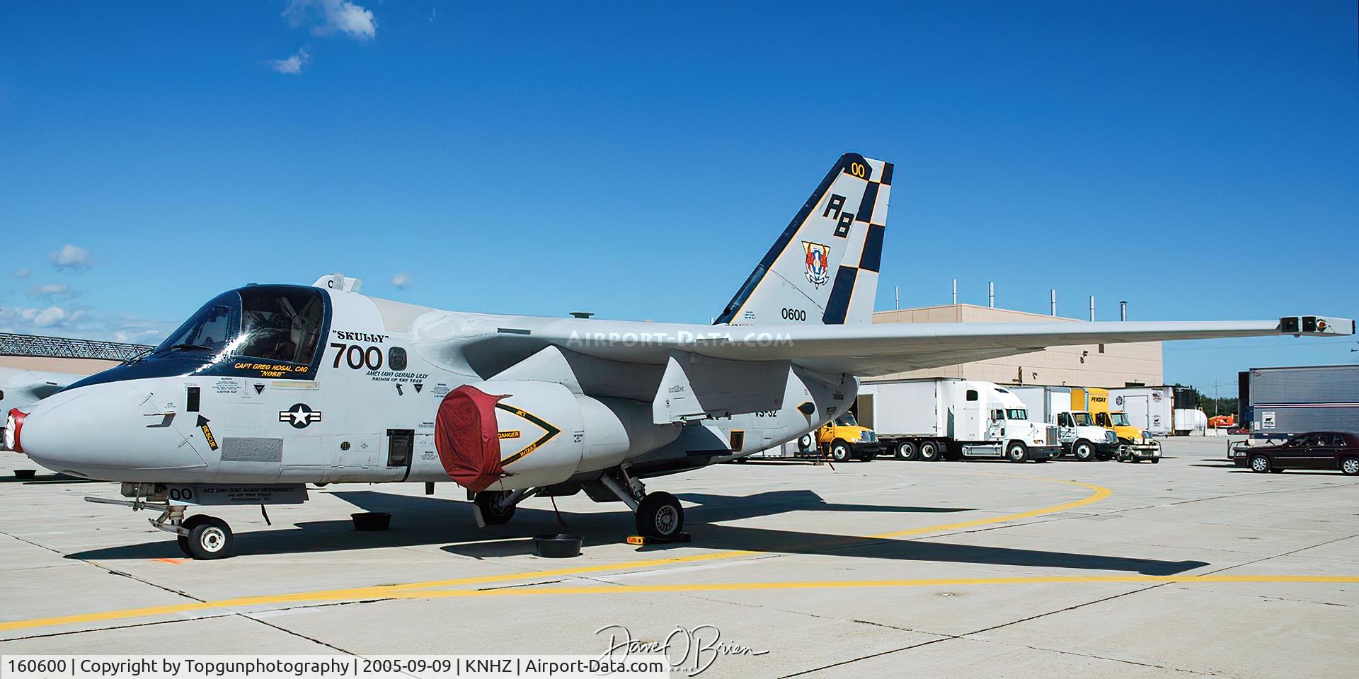 160600, Lockheed S-3B Viking C/N 394A-1180, NAS Brunswick static 05