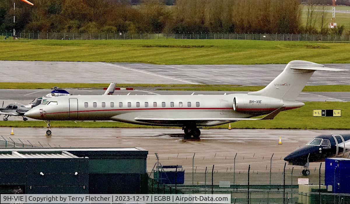 9H-VIE, 2020 Bombardier BD-700-2A12 C/N 70069, At Birmingham