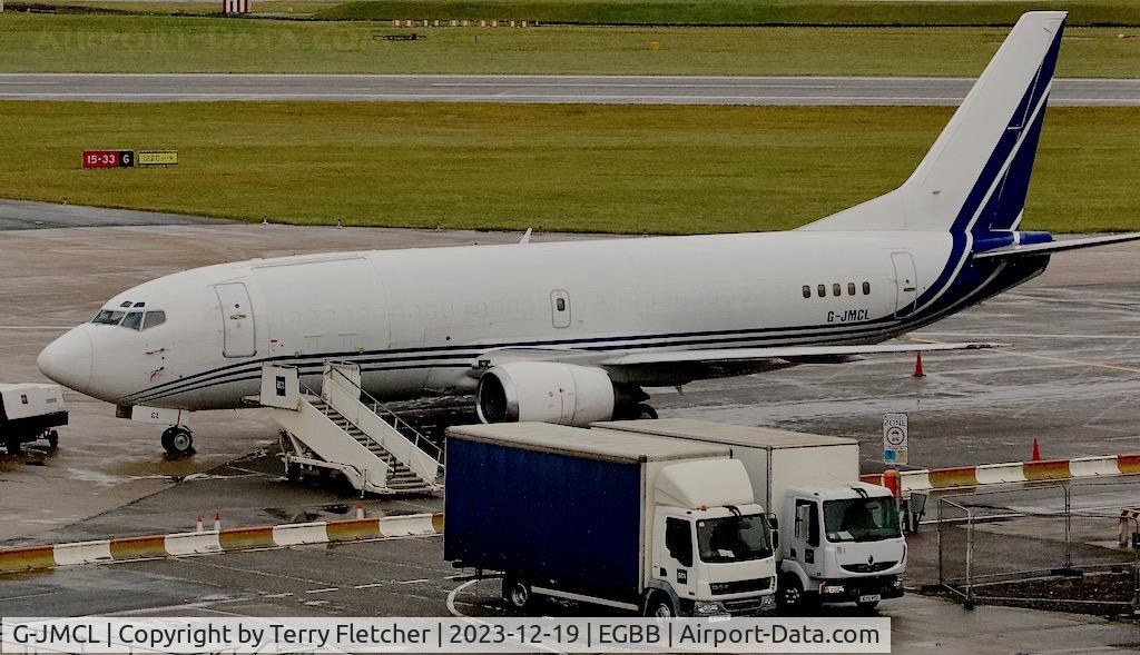 G-JMCL, 1988 Boeing 737-322F C/N 23951, At Birmingham