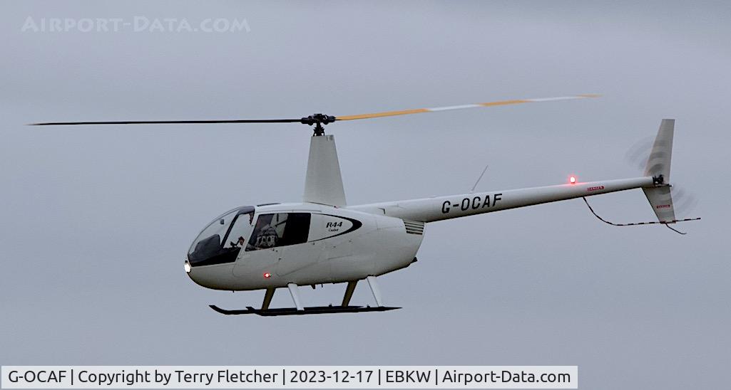 G-OCAF, 2018 Robinson R44 Cadet C/N 30041, At Wellesbourne