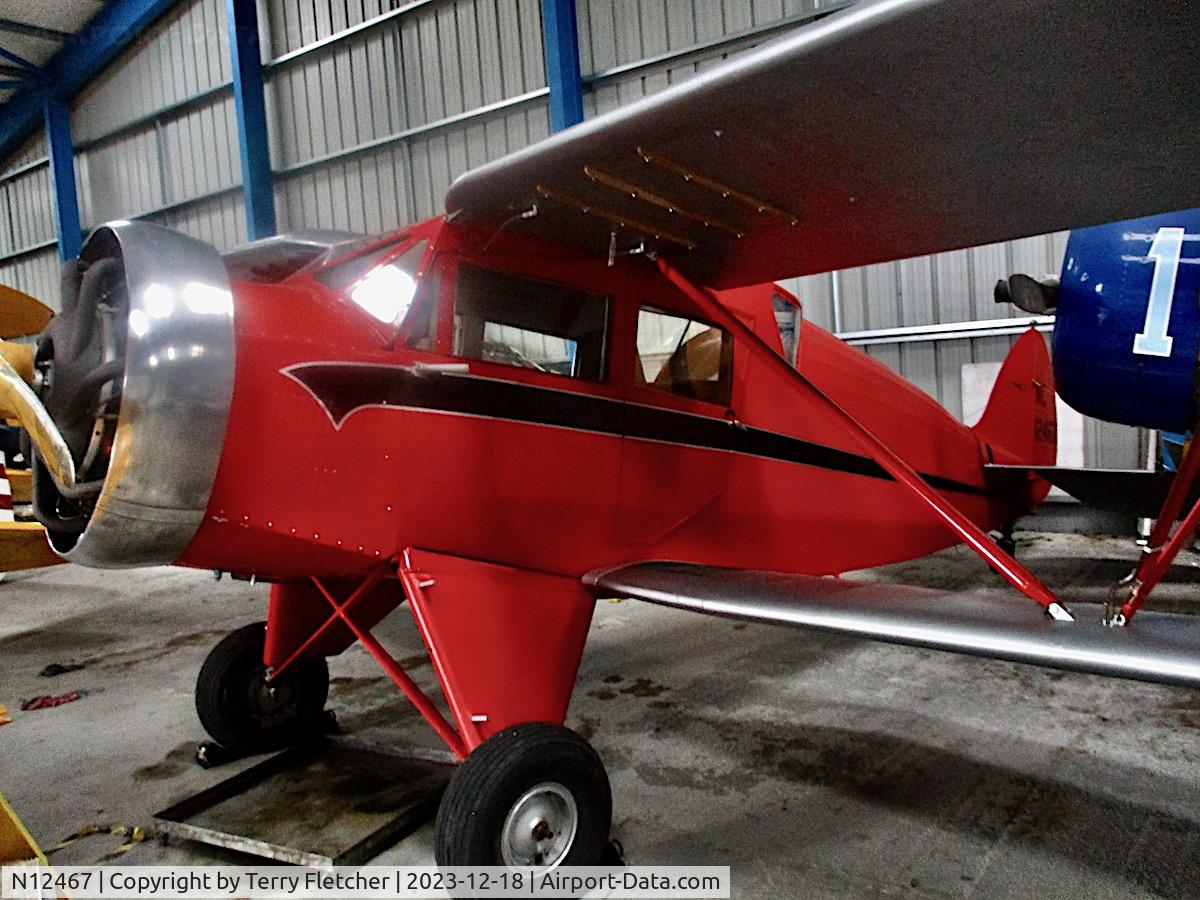 N12467, 1932 Waco UEC C/N 3620, At Enstone