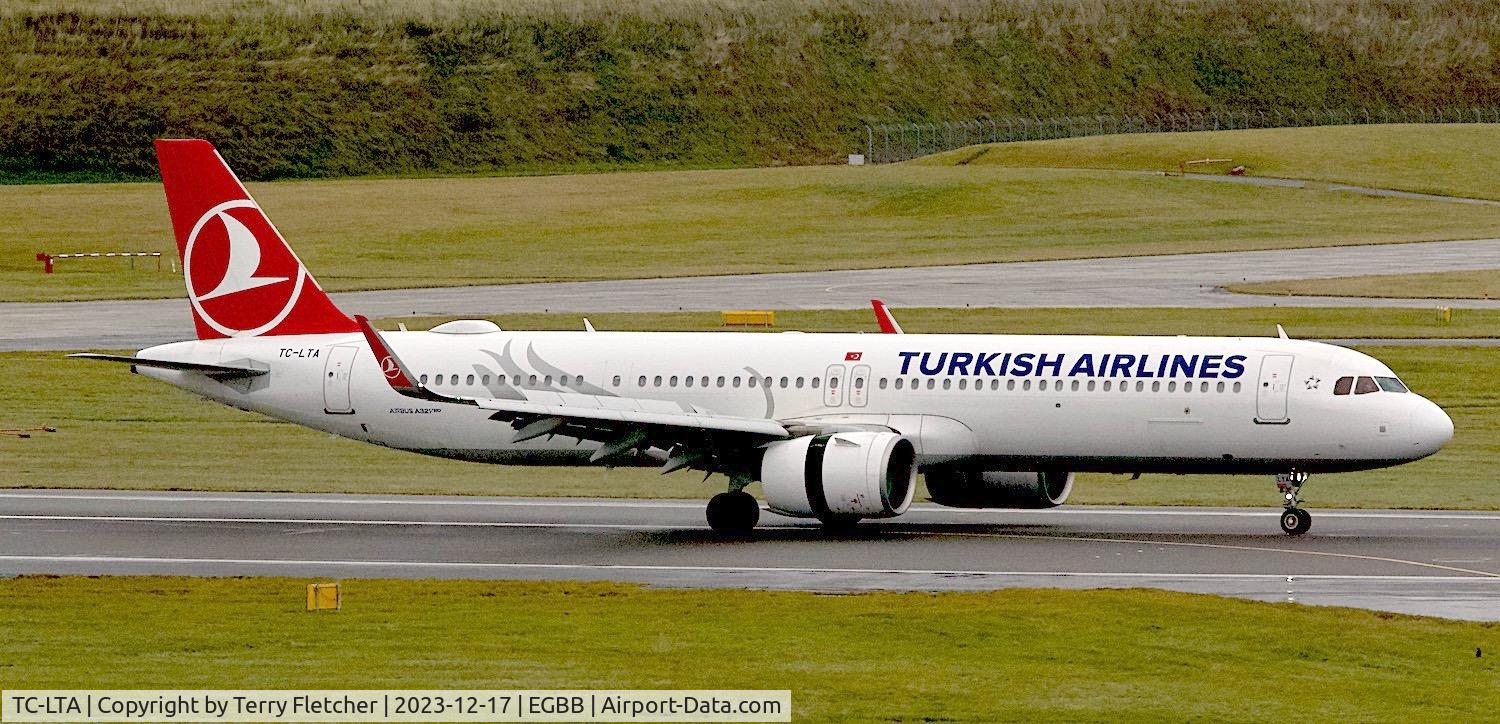 TC-LTA, 2020 Airbus A321-271NX C/N 9567, At Birmingham