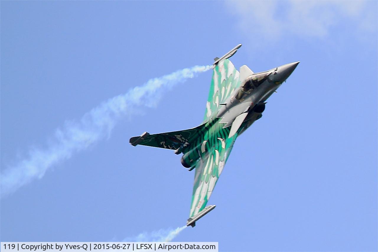 119, 2010 Dassault Rafale C C/N 119, Dassault Rafale C (113-IX), On display, Luxeuil-St Sauveur Air Base 116 (LFSX)