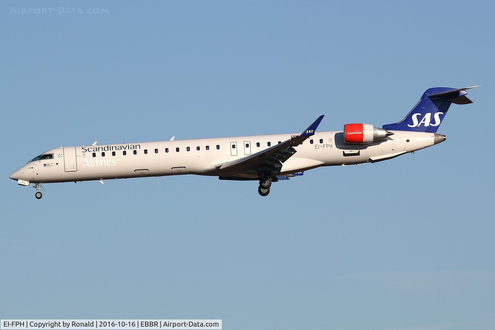 EI-FPH, 2016 Bombardier CRJ-900LR (CL-600-2D24) C/N 15409, at bru