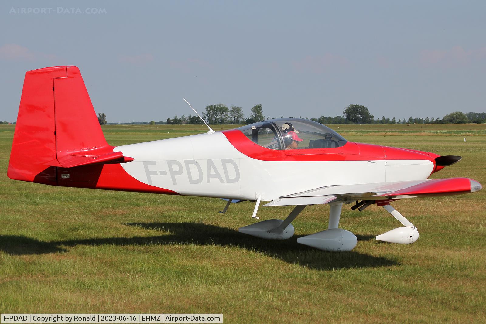 F-PDAD, 2016 Van's RV-9A C/N 91098, at ehmz