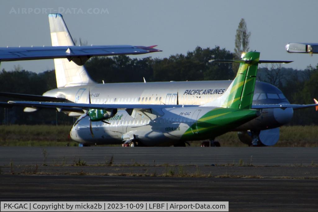 PK-GAC, 2013 ATR 72-600 C/N 1132, Storage