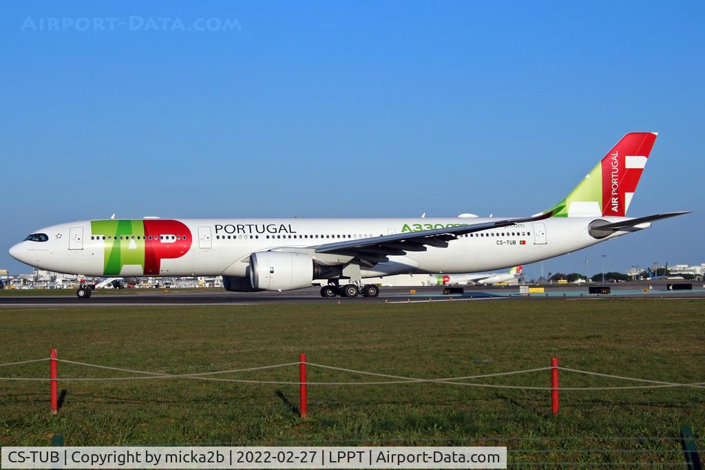 CS-TUB, 2017 Airbus A330-941N C/N 1836, Taxiing