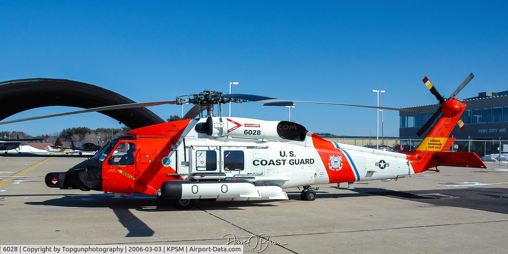 6028, Sikorsky MH-60T Jayhawk C/N 70.1787, USCG Jayhawk out of Cape Cod