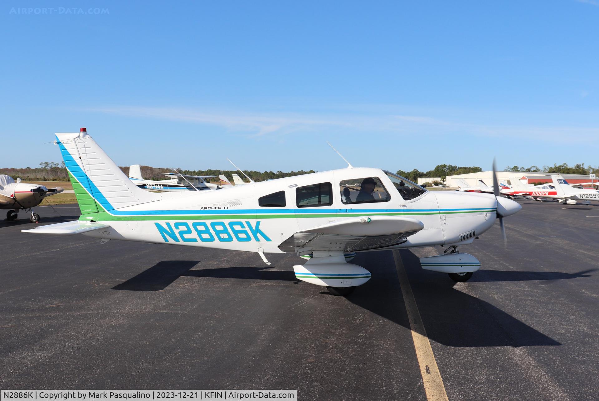 N2886K, Piper PA-28-181 Archer C/N 28-7990529, Piper PA-28-181