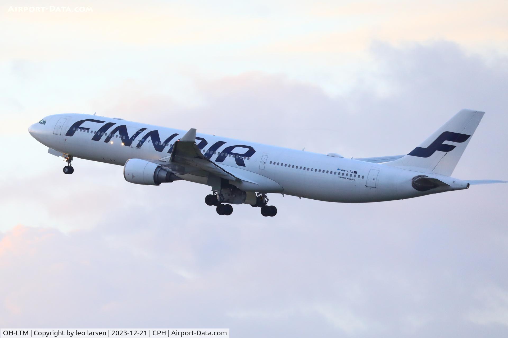 OH-LTM, 2009 Airbus A330-302E C/N 994, Copenhagen 21.12.2023
