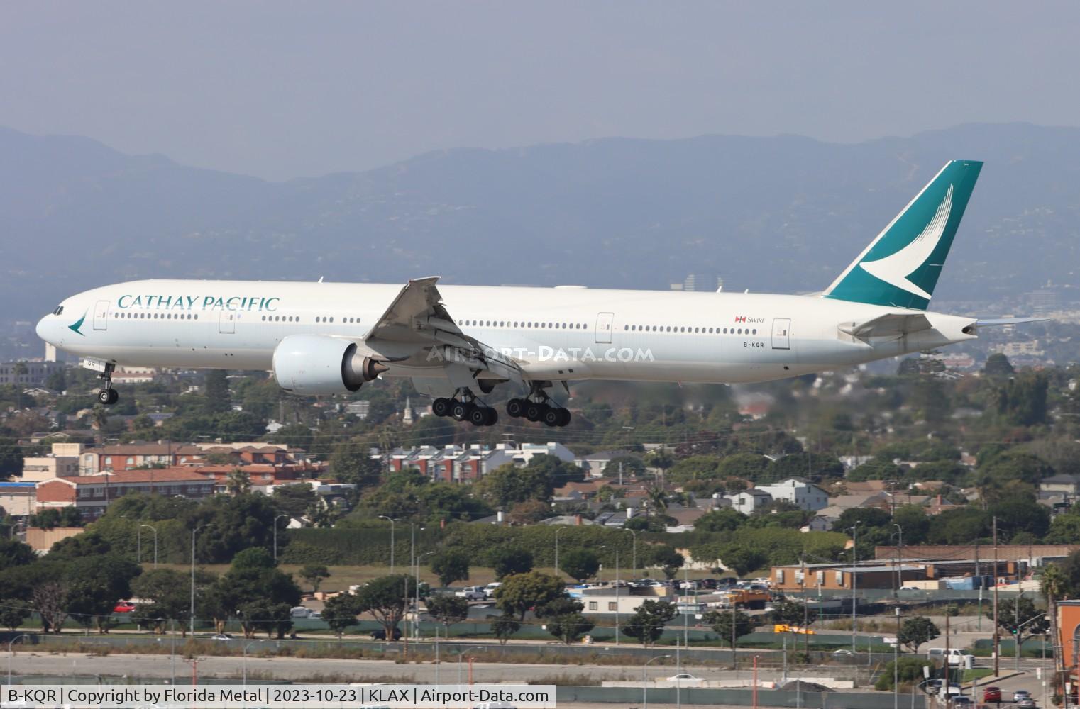 B-KQR, 2014 Boeing 777-367/ER C/N 41759, CPA 773 zx HKG-LAX