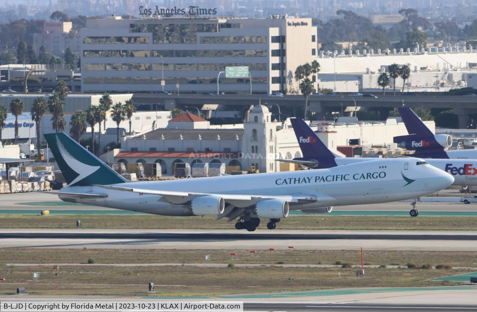 B-LJD, 2013 Boeing 747-867F/SCD C/N 39241, CPA 748F zx ANC-LAX