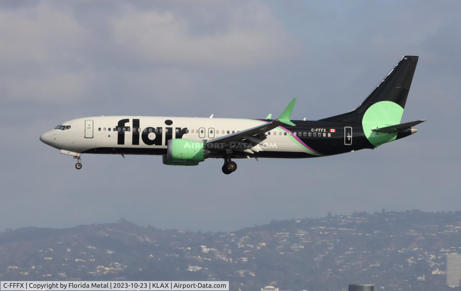 C-FFFX, 2019 Boeing 737-8 MAX C/N 61809, FLE 737-8 zx YVR-LAX