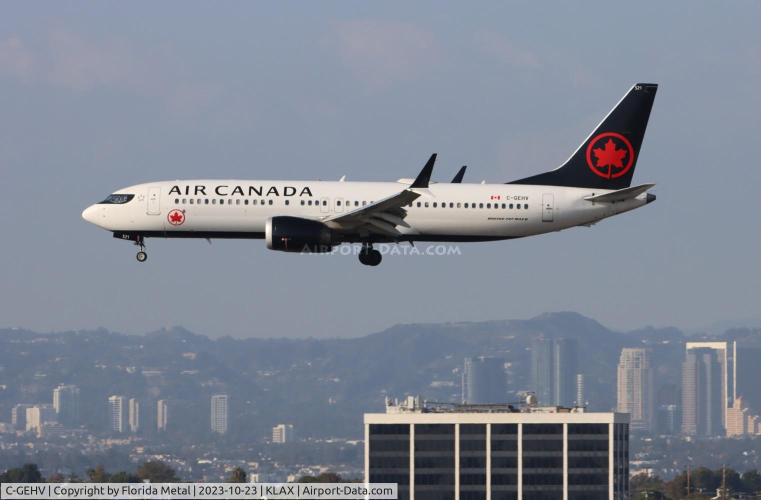 C-GEHV, 2019 Boeing 737-8 MAX C/N 61227, ACA 737-8 MAX zx YVR-LAX