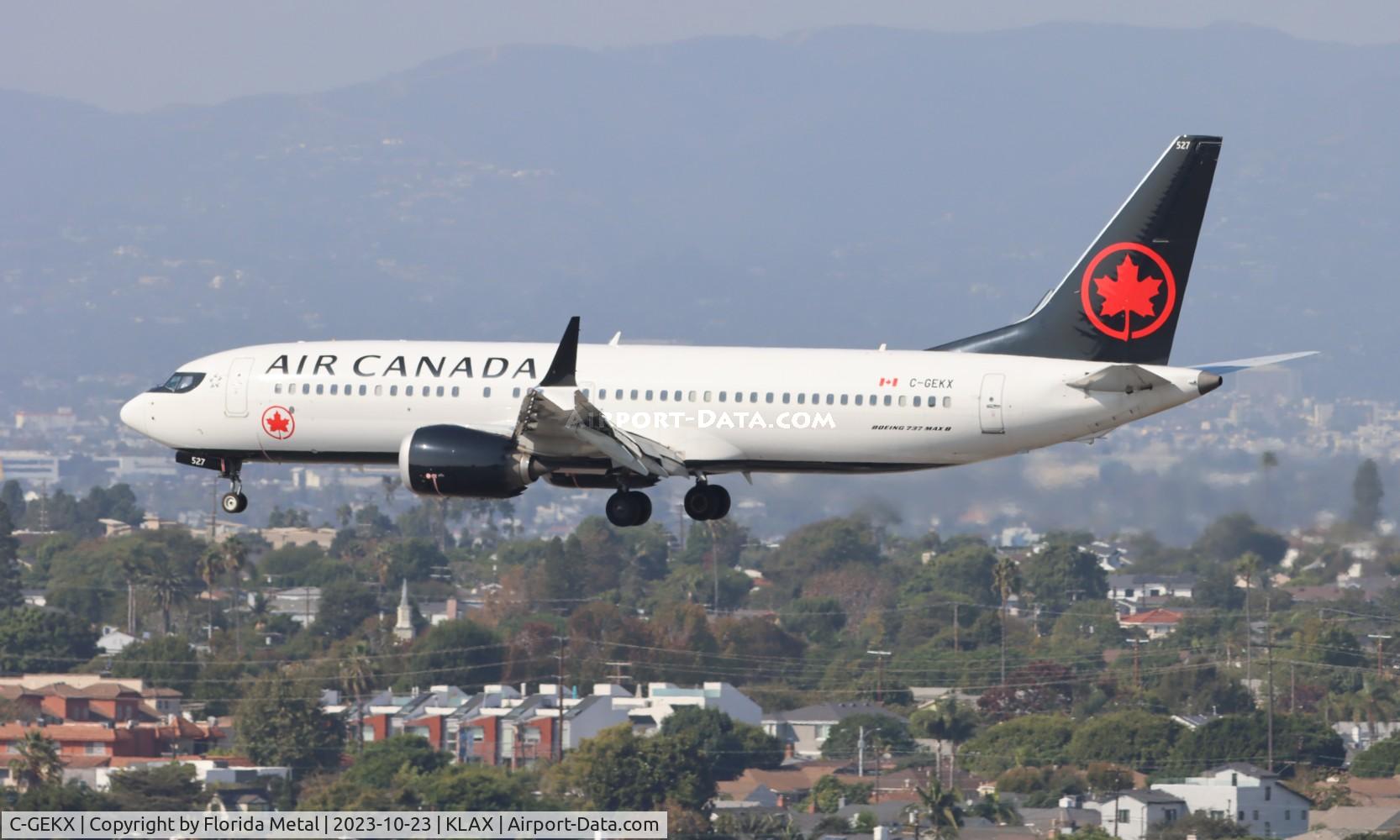 C-GEKX, 2019 Boeing 737-8 MAX C/N 61232, ACA 737-8 zx YVR-LAX