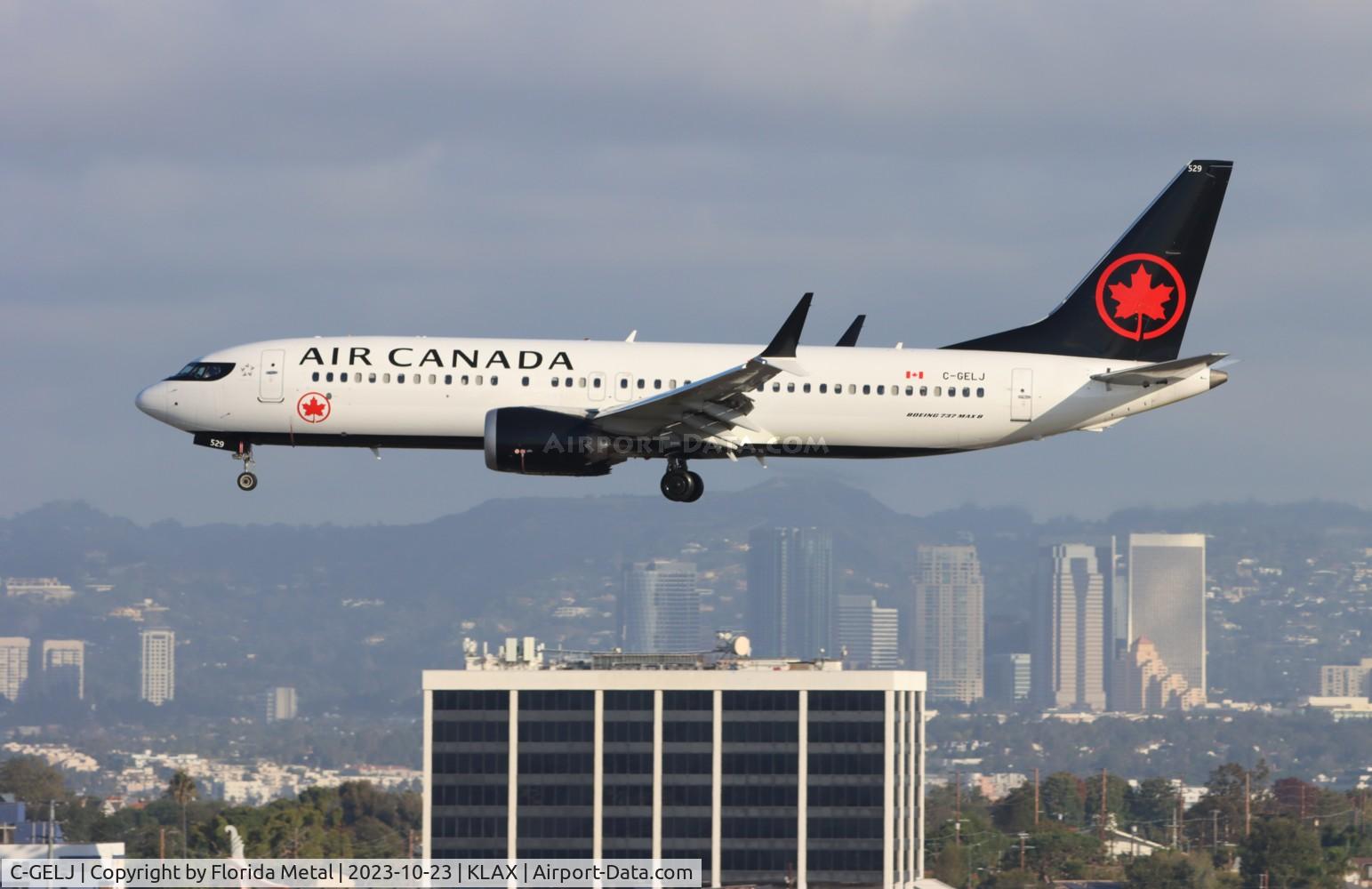 C-GELJ, Boeing 737-8 MAX C/N 61234, ACA 737-8 zx YYC-LAX
