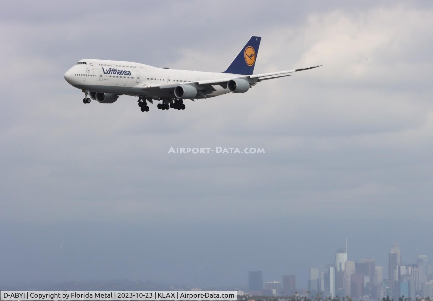 D-ABYI, 2013 Boeing 747-830 C/N 37833, DLH 748 zx FRA-LAX