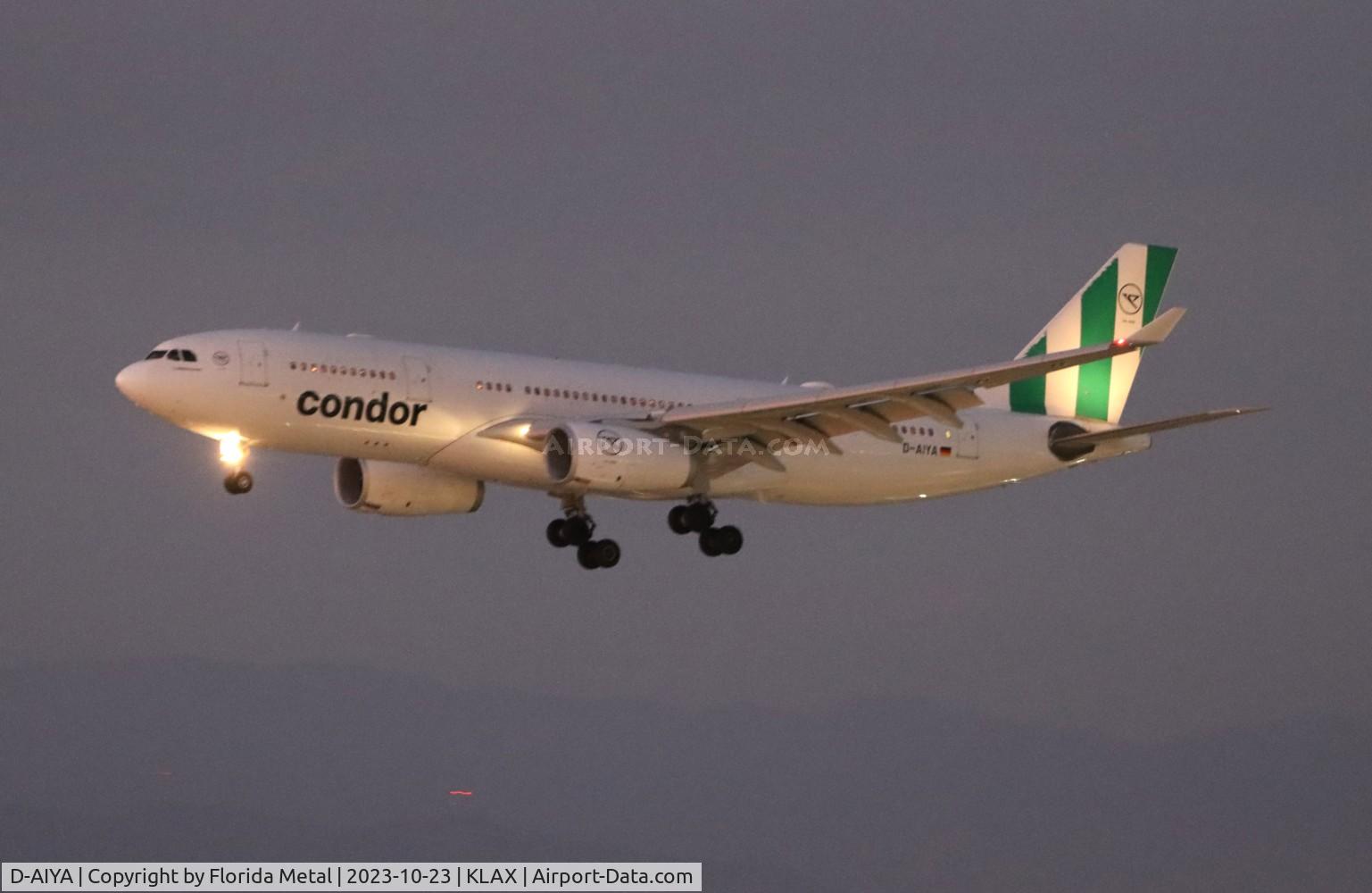 D-AIYA, 2007 Airbus A330-243 C/N 824, CFG A332 zx FRA-LAX