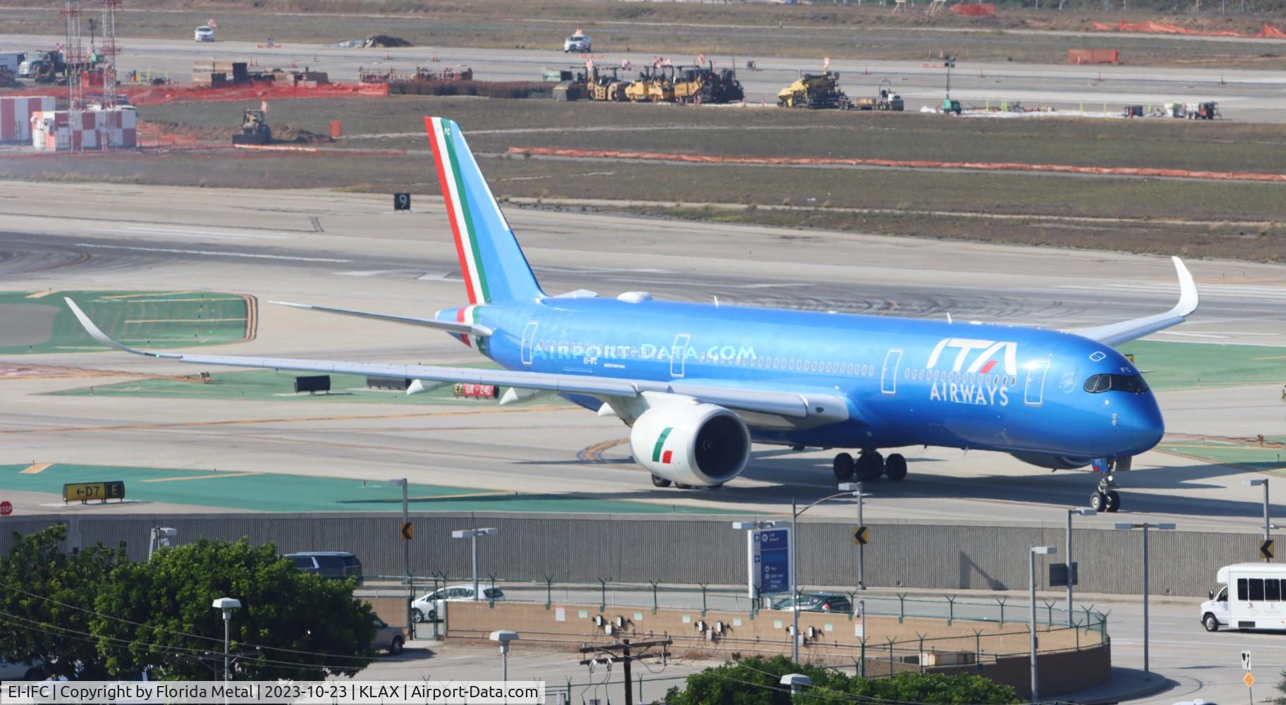 EI-IFC, 2019 Airbus A350-941 C/N 0323, ITA A359 zx LAX-FCO