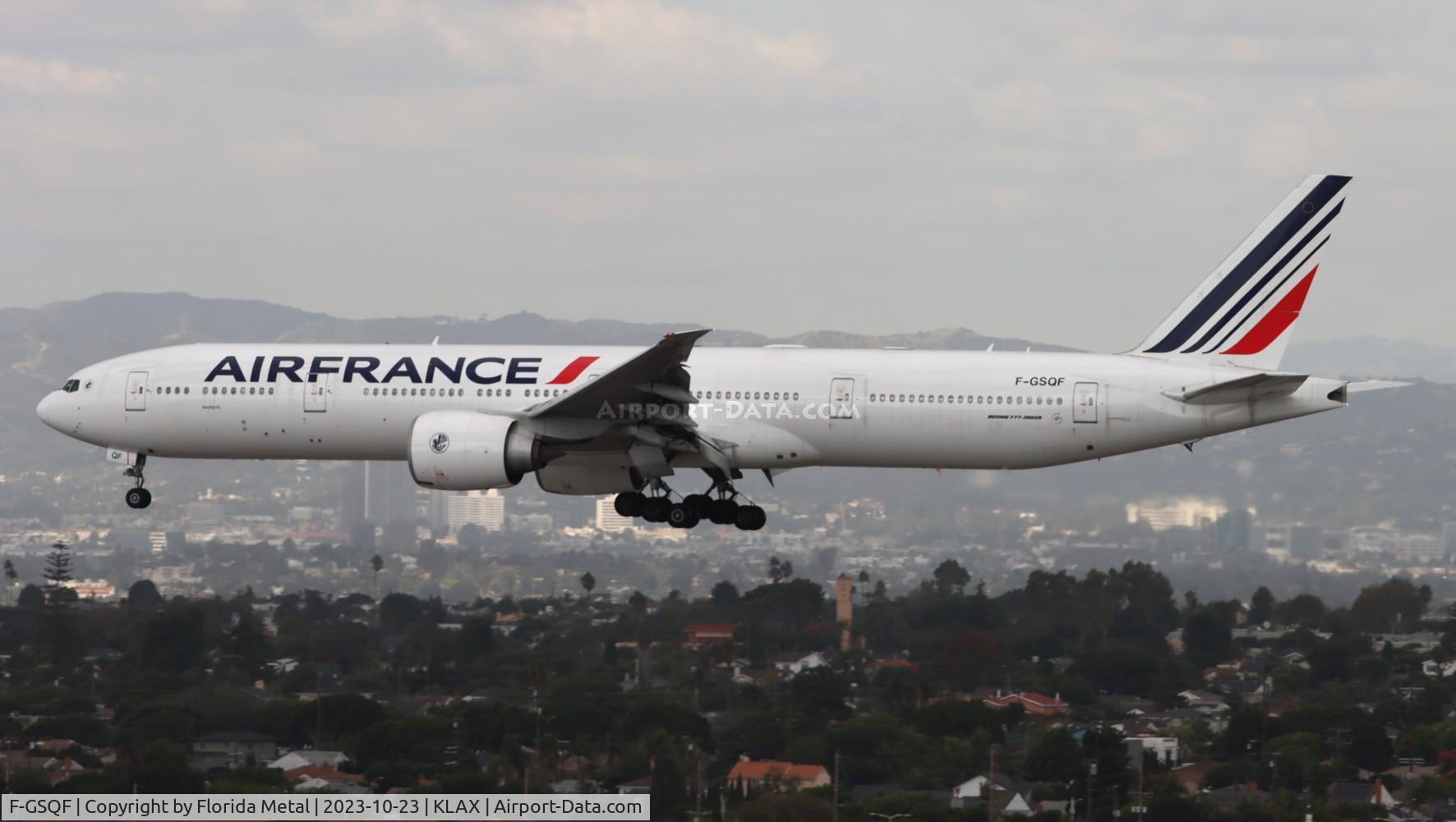 F-GSQF, 2004 Boeing 777-328/ER C/N 32849, AFR 773 zx CDG-LAX
