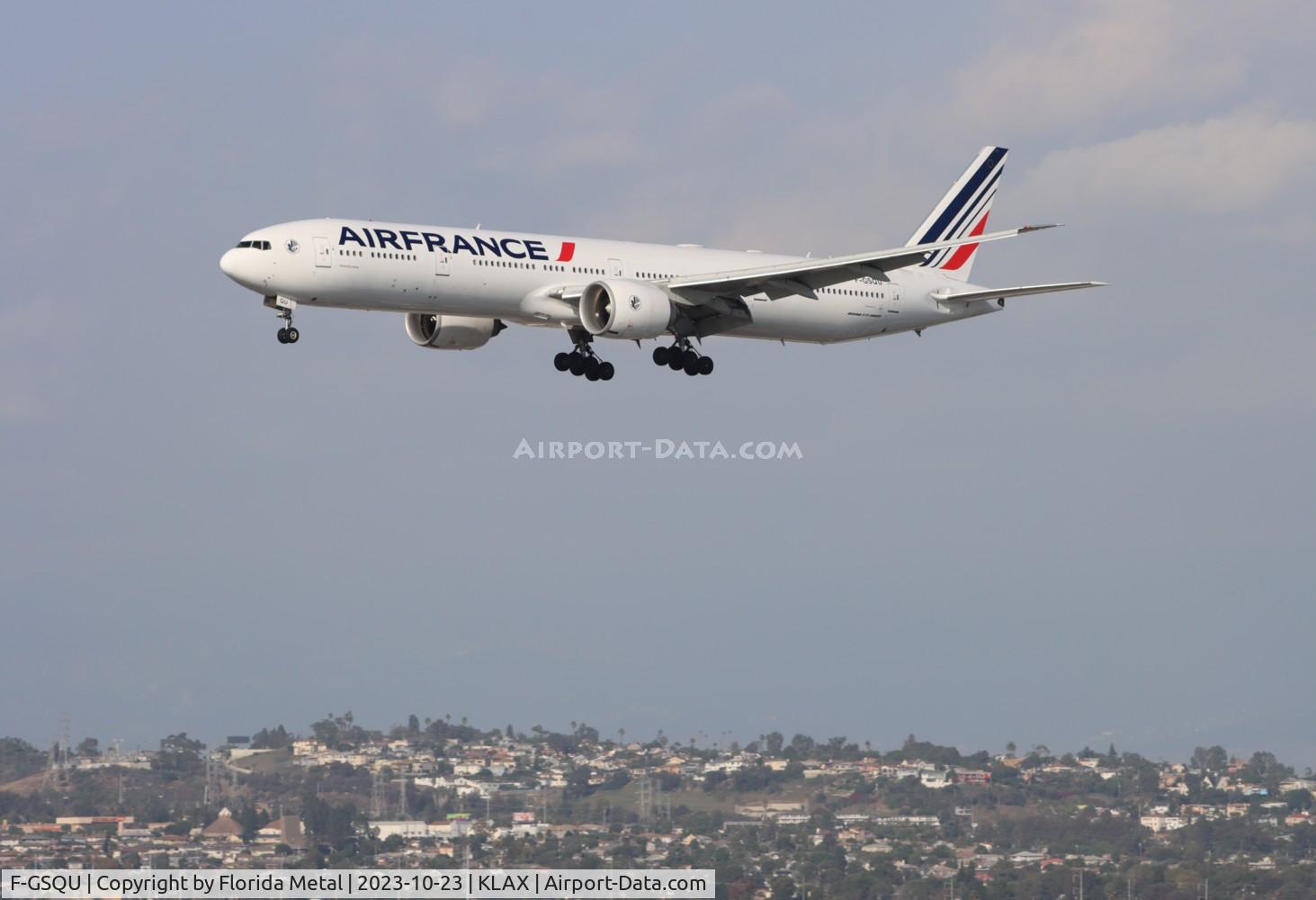 F-GSQU, 2007 Boeing 777-328/ER C/N 32847, AFR 773 zx CDG-LAX