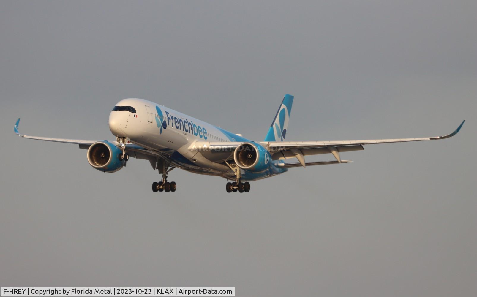 F-HREY, 2019 Airbus A350-941 C/N 325, FBU A359 zx ORY-LAX