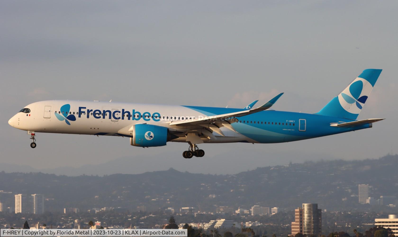 F-HREY, 2019 Airbus A350-941 C/N 325, FBU A359 zx ORY-LAX