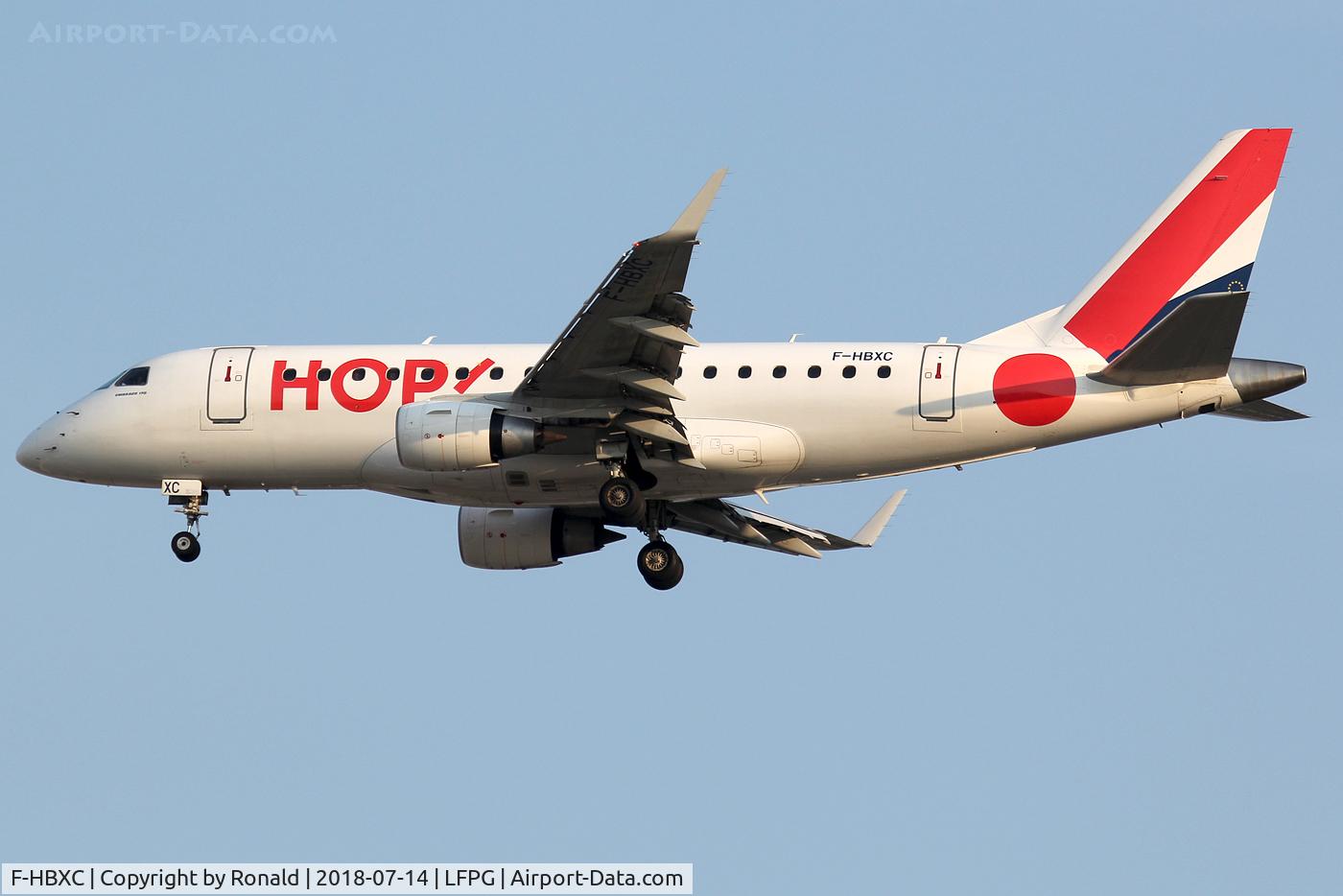 F-HBXC, 2008 Embraer 170ST (ERJ-170-100ST) C/N 17000263, at cdg