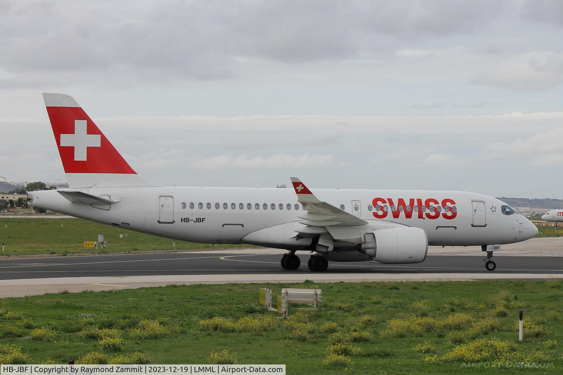 HB-JBF, 2017 Bombardier CSeries CS100 (BD-500-1A10) C/N 50015, A220 HB-JBF Swiss