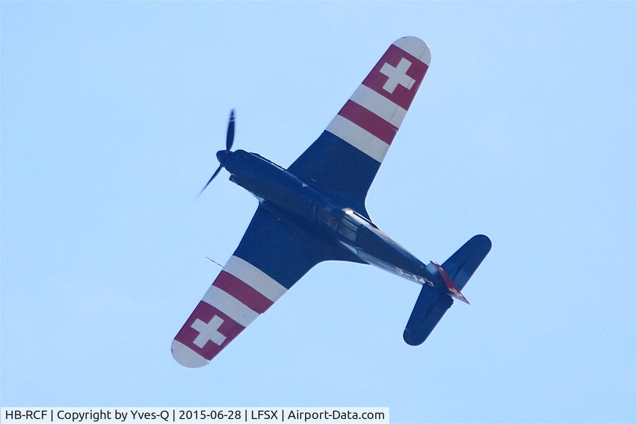HB-RCF, 1942 Morane-Saulnier D-3801 (MS-412) C/N 194, Morane-Saulnier D-3801, On display, Luxeuil-Saint Sauveur Air Base 116 (LFSX)