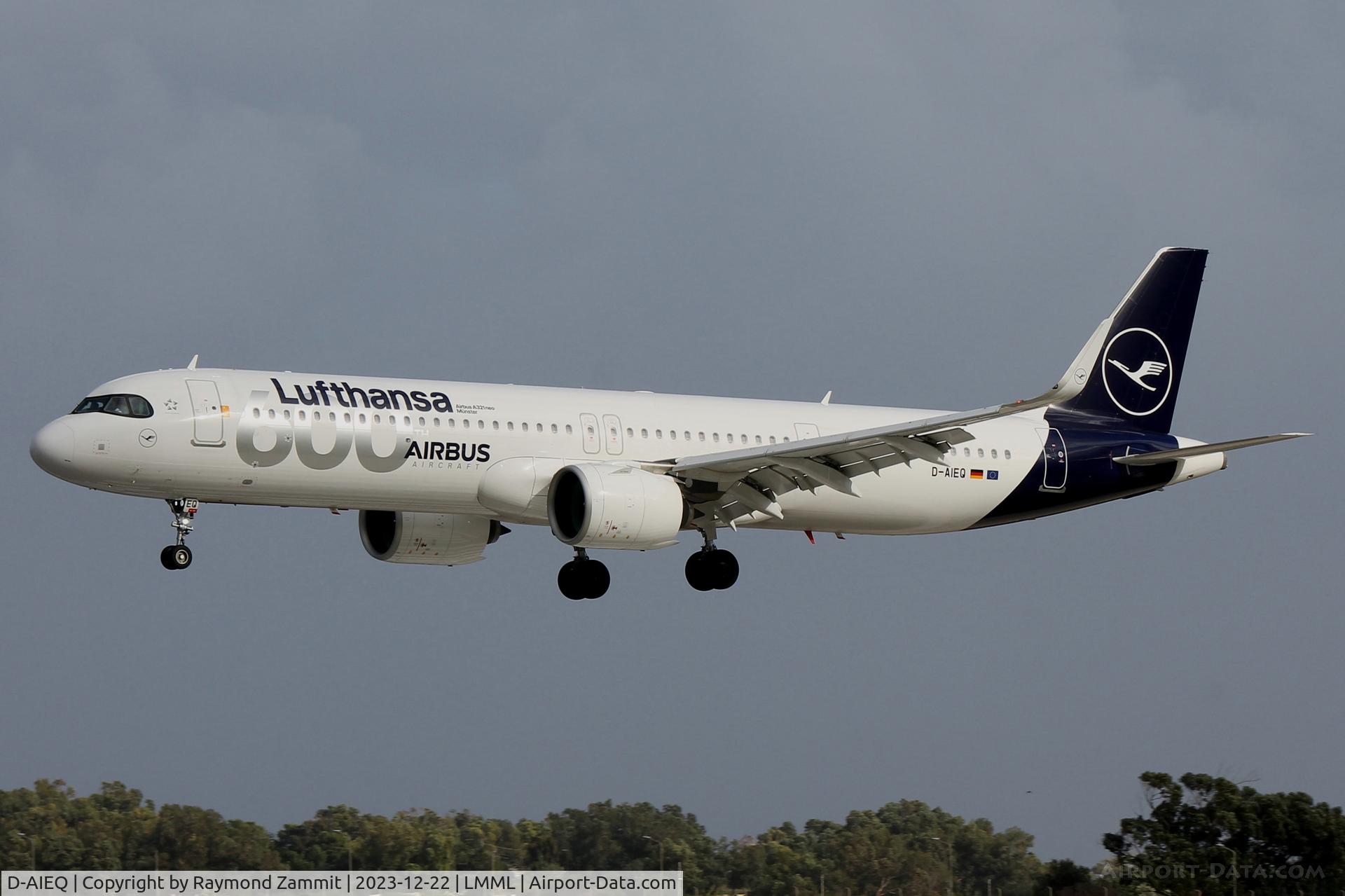 D-AIEQ, 2023 Airbus A321-271NX C/N 11267, A321Neo D-AIEQ Lufthansa