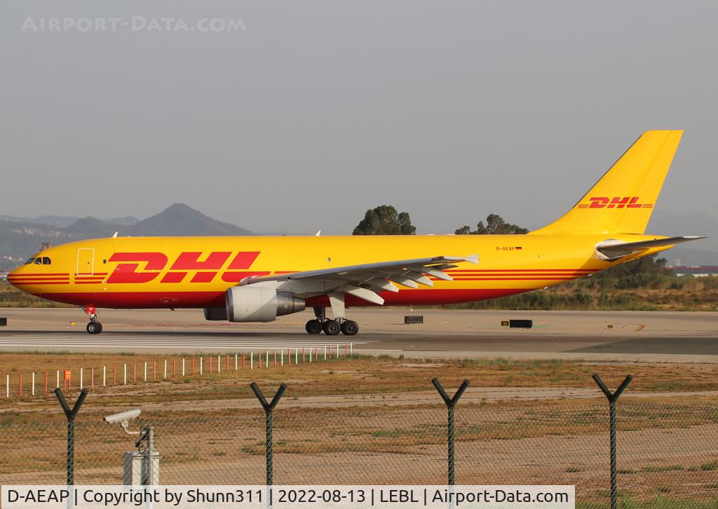 D-AEAP, 1994 Airbus A300B4-622R(F) C/N 724, Ready for take off from rwy 24L