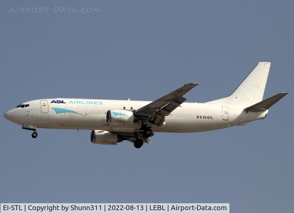 EI-STL, 1990 Boeing 737-42C C/N 24231, Landing rwy 24R