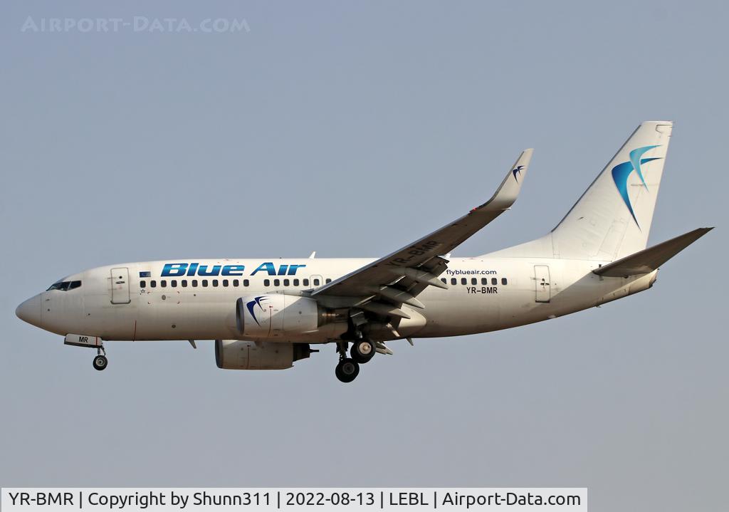 YR-BMR, 2003 Boeing 737-7K2 C/N 33465, Landing rwy 24R