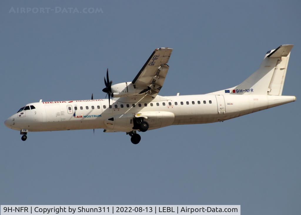 9H-NFR, 2014 ATR 72-600 C/N 1145, Landing rwy 24R