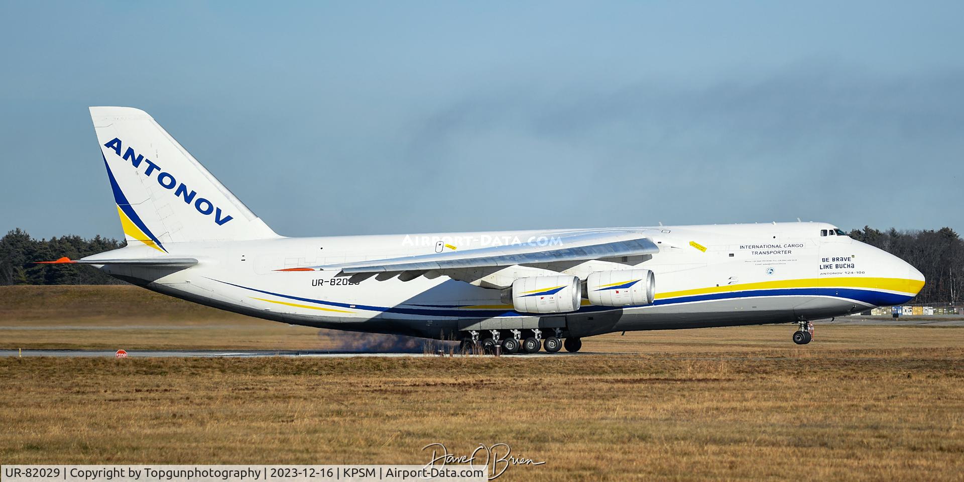 UR-82029, 1991 Antonov An-124-100 Ruslan C/N 19530502630/0210, Antonov touching down on RW16