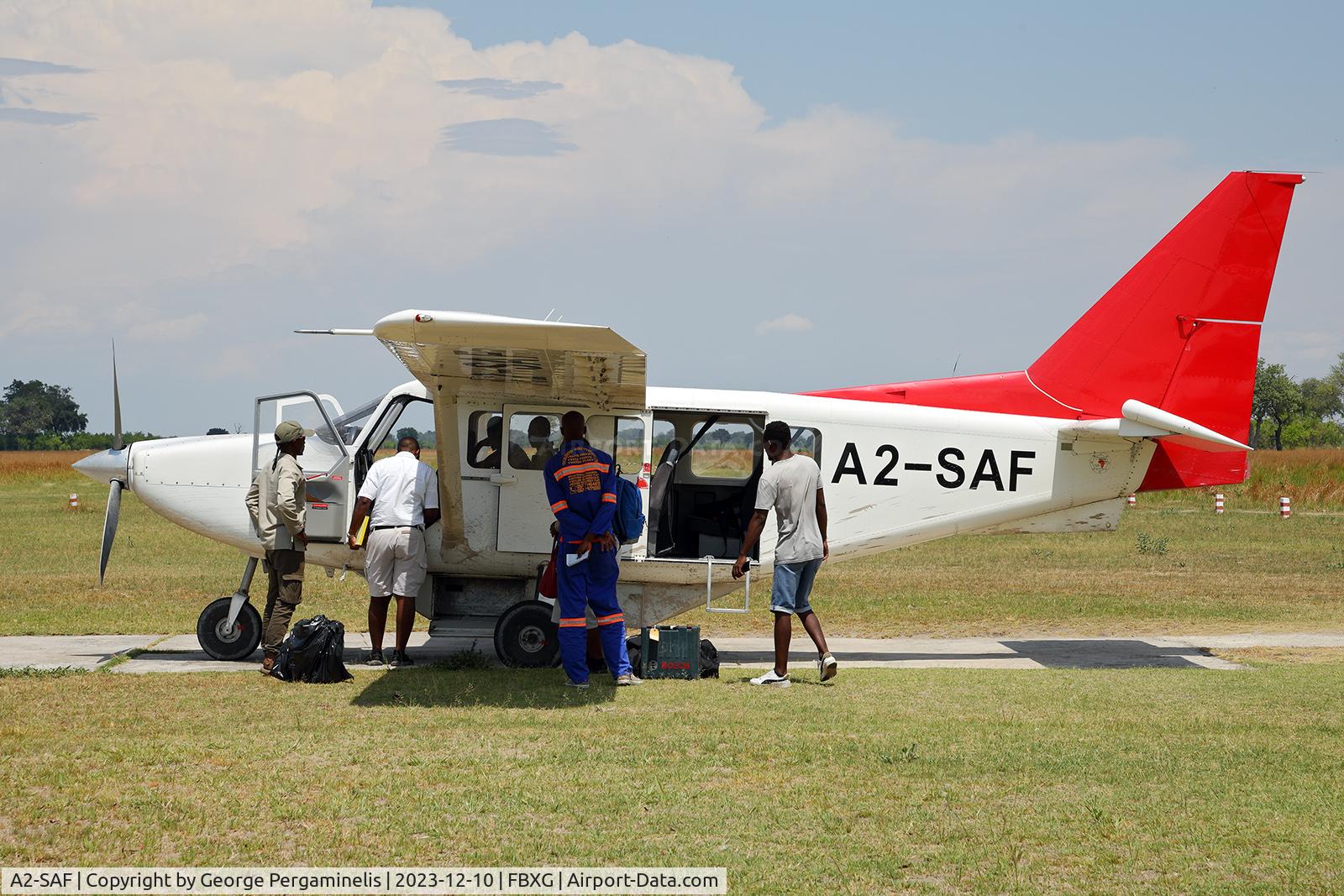 A2-SAF, Gippsland Aeronautics GA-8 C/N GA8-08-141, About to depart for Maun.