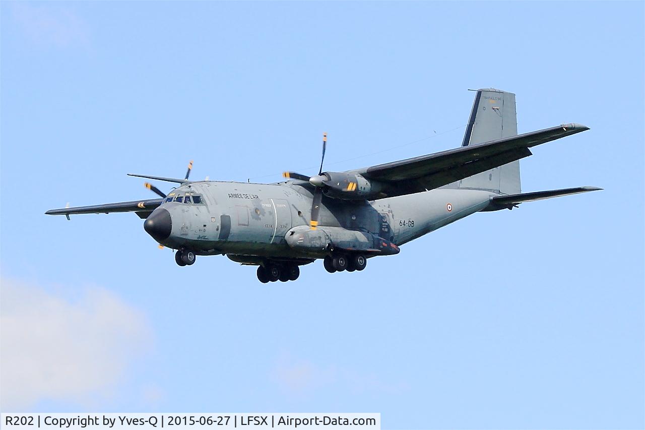 R202, Transall C-160R C/N 202, Transall C-160R, On display, Luxeuil-Saint Sauveur Air Base 116 (LFSX)