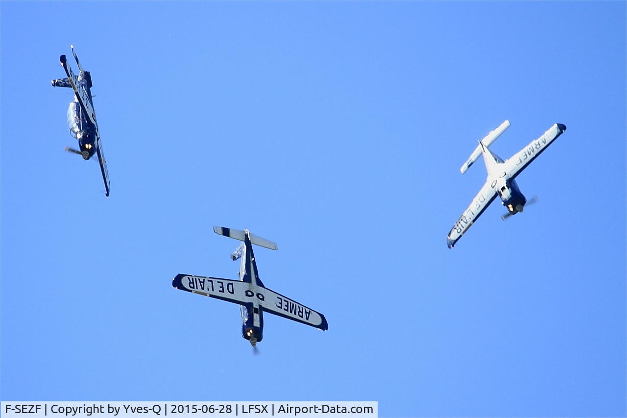 F-SEZF, Socata TB-30 Epsilon C/N 141, Socata TB-30 Epsilon, French Air Force aerobatic team, Luxeuil-Saint Sauveur Air Base 116 (LFSX)