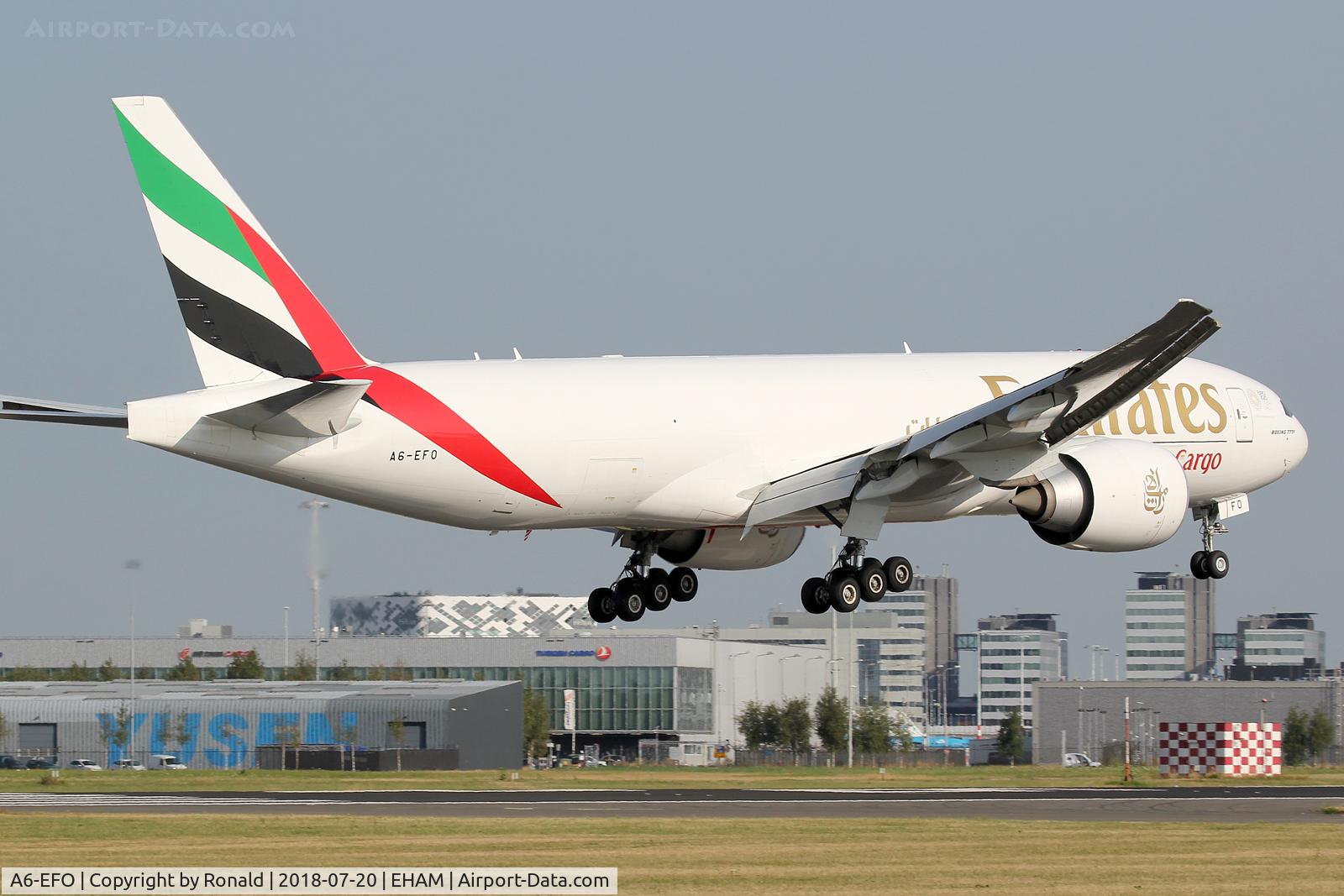 A6-EFO, 2014 Boeing 777-F1H C/N 42233, at spl