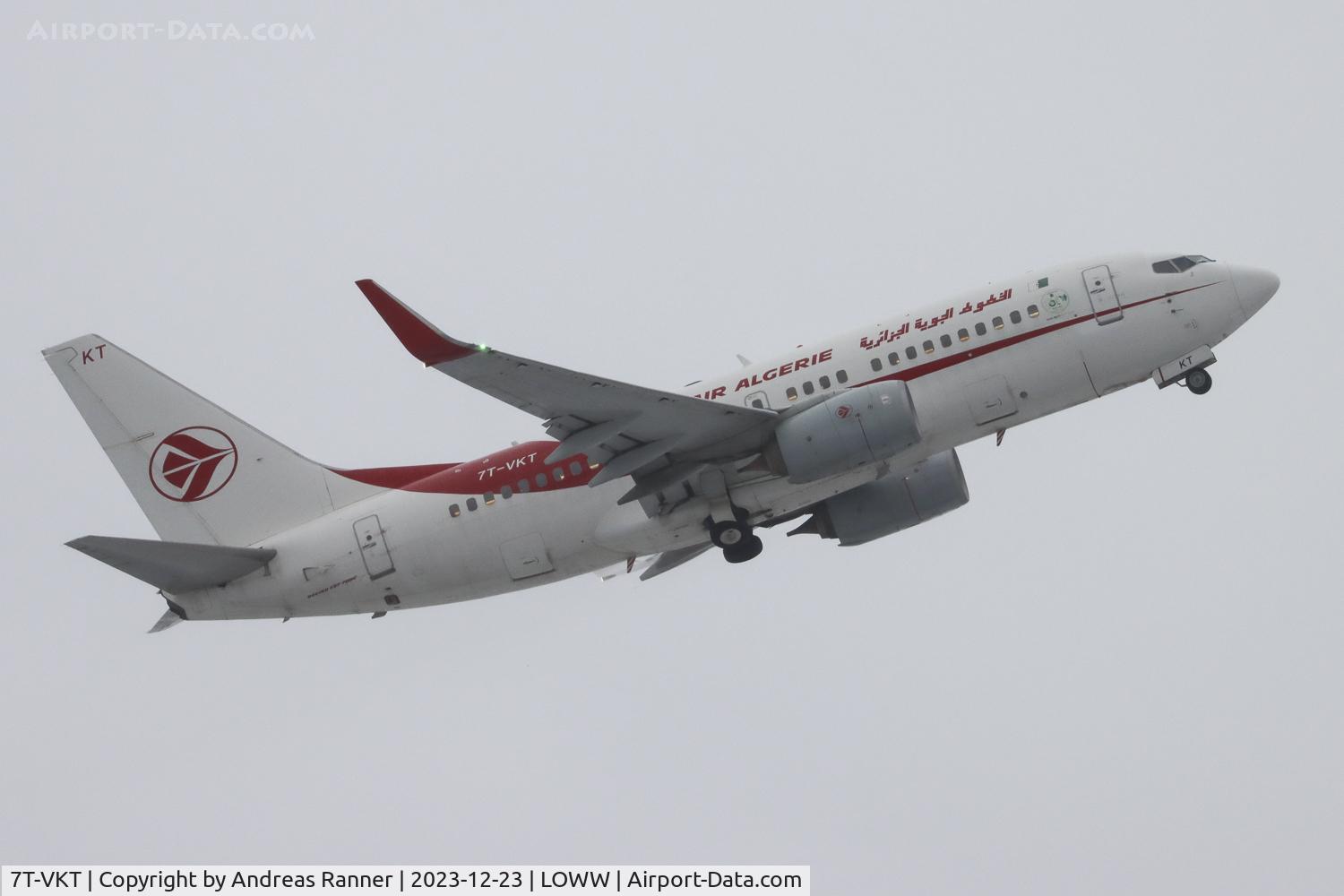 7T-VKT, 2016 Boeing 737-7D6C C/N 61341 / 6060, Air Algerie Boeing 737