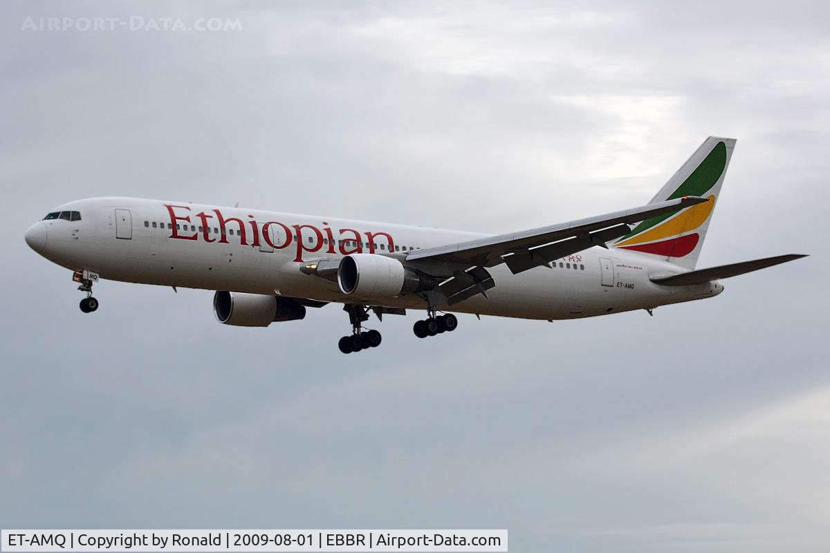 ET-AMQ, 1995 Boeing 767-33A/ER C/N 27909, at bru